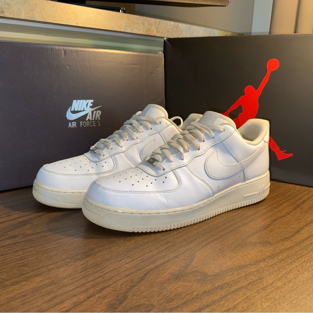Size 13 - Nike Air Force 1 Low '07 White